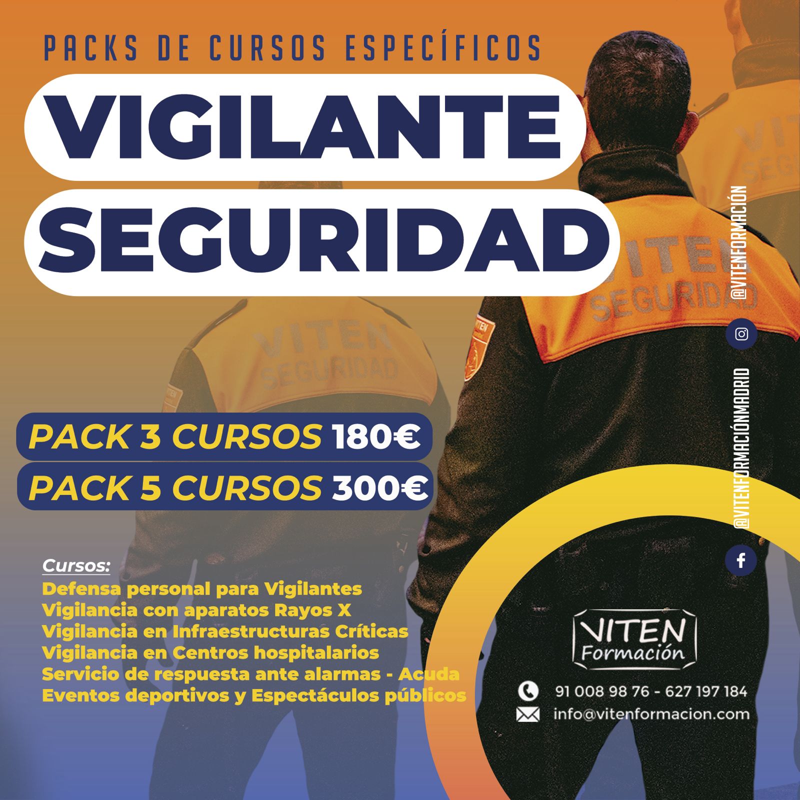 cursos específicos seguridad privada